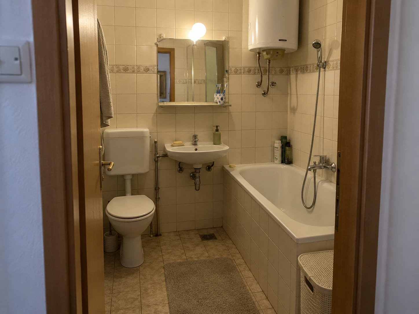Adaptacija kupaonice, stanje prije radova