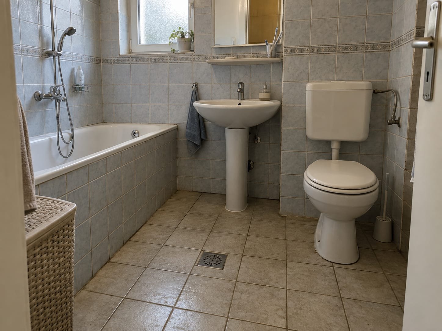 Adaptacija kupaonice ključ u ruke, stanje prije radova